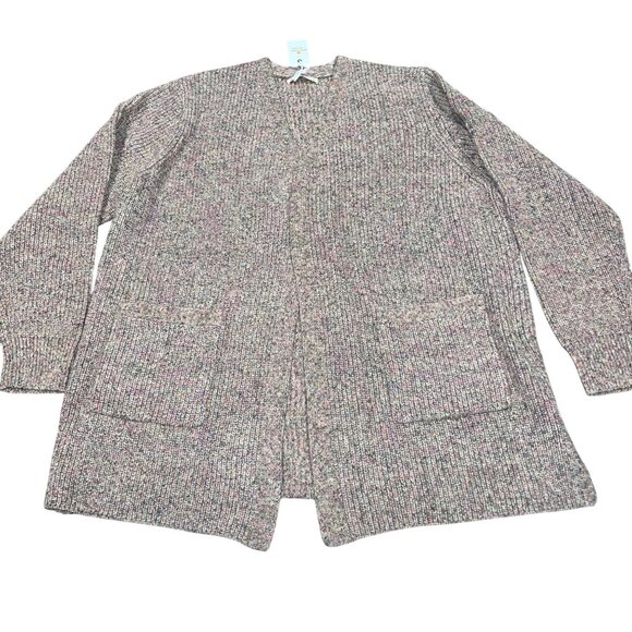 NWT Marine Layer Cabin Cardigan Sweater Women's Sz XL Warm Multi Heather - Picture 2 of 9